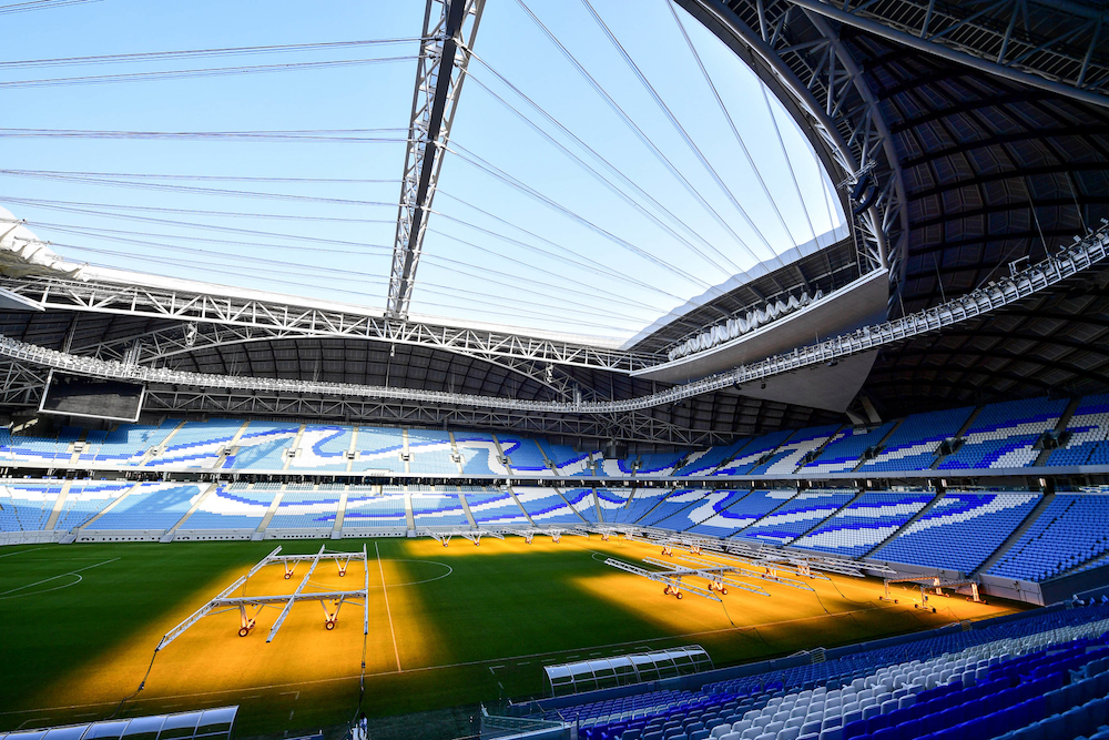 A general view of the interior of Qataru00e2u20acu2122s new al-Janoub Stadium in the capital Doha. u00e2u20acu201d AFP pic
