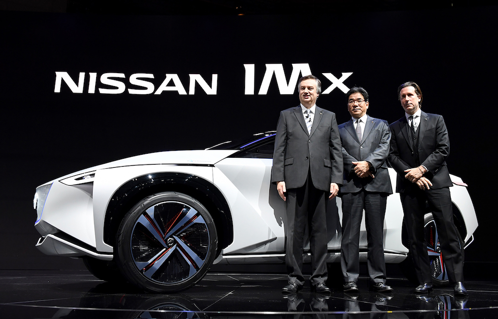 Nissan is set to debut a new concept this year based on the IMx introduced during the 2017 Tokyo Motor Show pictured here. u00e2u20acu201d AFP pic