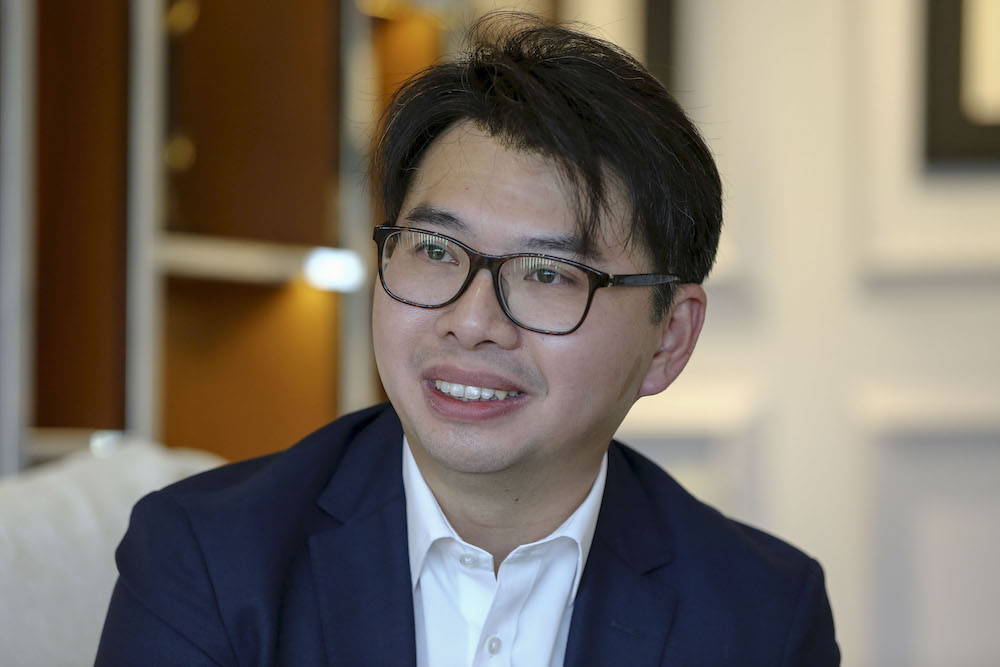 Karex Chief Executive Officer Goh Miah Kiat has extended a helping hand to Malaysian AIDS Foundation over the years. — Picture by Mohd Yusof Mat Isa 