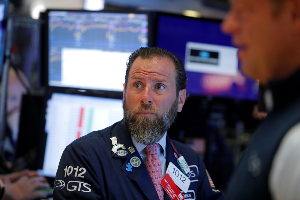 A trader works on the trading floor at the New York Stock Exchange September 4, 2019. u00e2u20acu201d Reuters pic