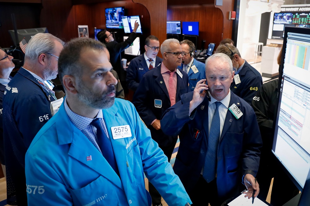 Traders work on the floor at the New York Stock Exchange September 5, 2019. u00e2u20acu201d Reuters pic