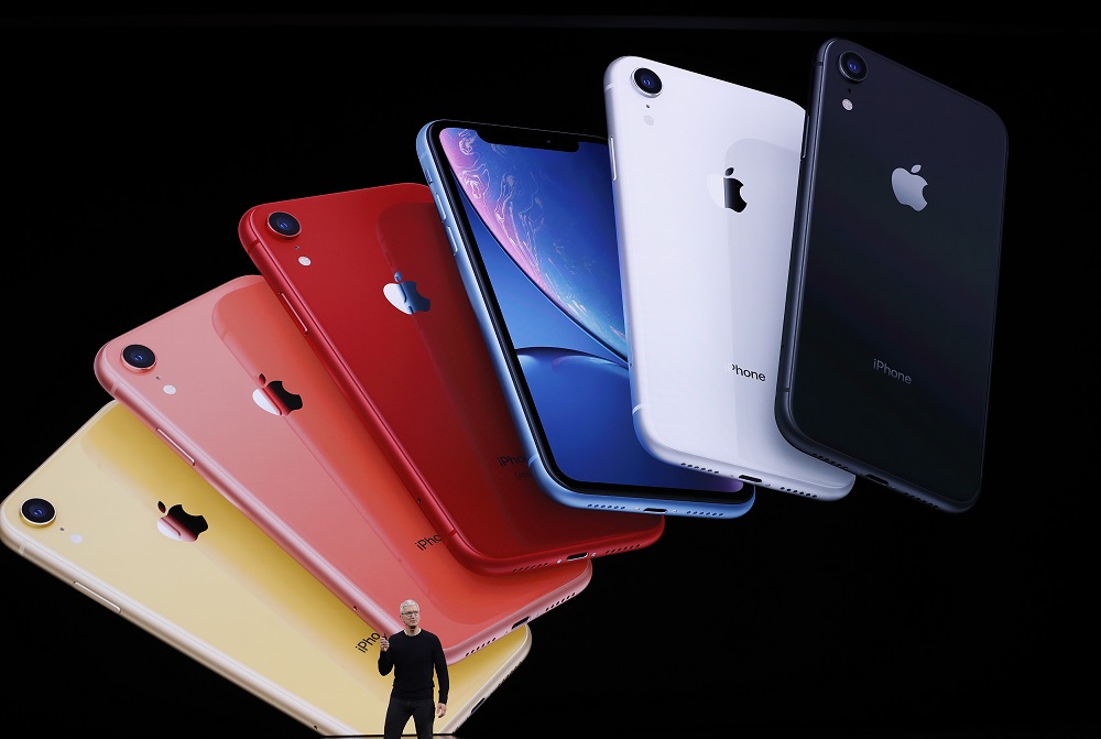 CEO Tim Cook presents the new iPhone 11 at an Apple event at their headquarters in Cupertino, California September 10, 2019. u00e2u20acu201d Reuters pic