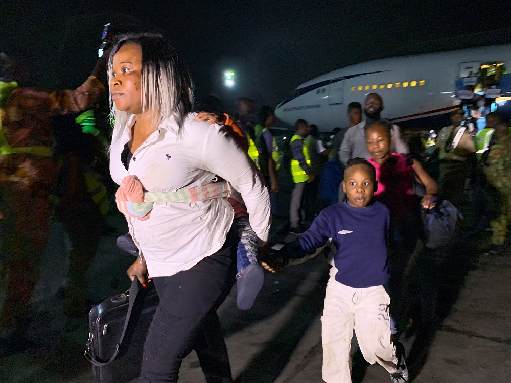 Nigerians, who took free evacuation from South Africa after xenophobic attacks on foreign nationals, arrive to Lagos airport, Nigeria September 11, 2019. u00e2u20acu201d Reuters pic