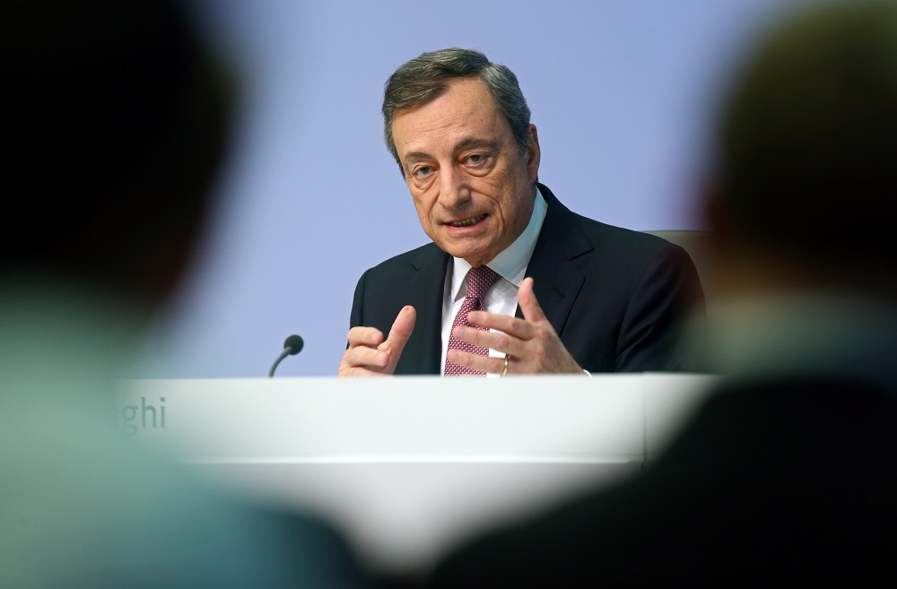 European Central Bank President Mario Draghi gestures as he speaks at a news conference on the outcome of the meeting of the Governing Council, in Frankfurt September 12, 2019. u00e2u20acu201d Reuters pic