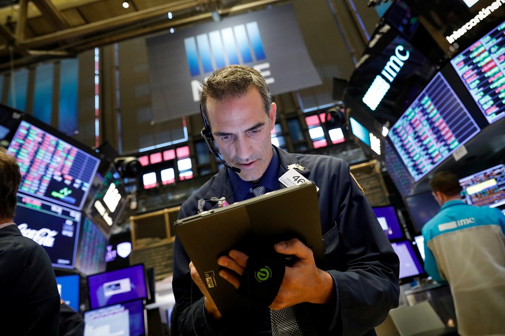 Traders work on the floor at the New York Stock Exchange September 12, 2019. u00e2u20acu201d Reuters pic