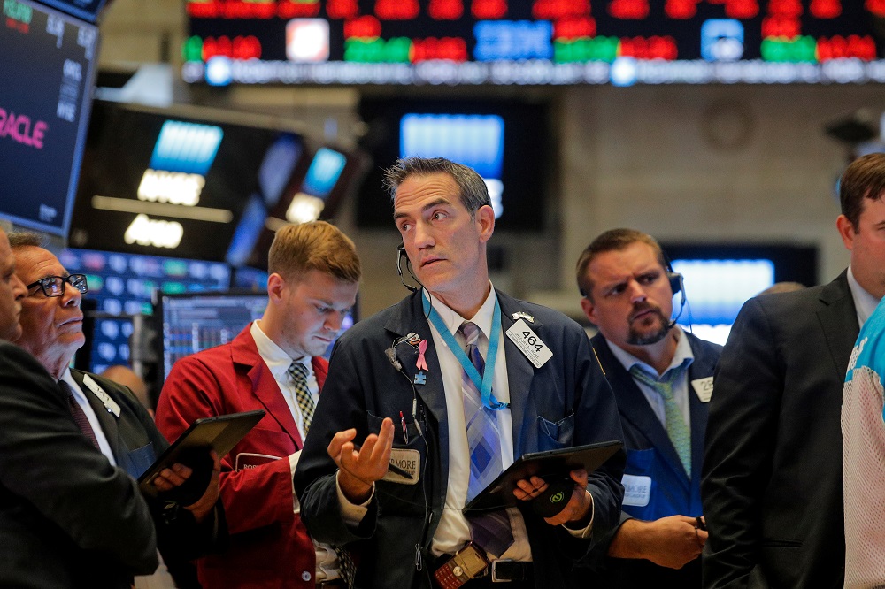 Traders work on the floor at the New York Stock Exchange September 18, 2019. u00e2u20acu201d Reuters pic