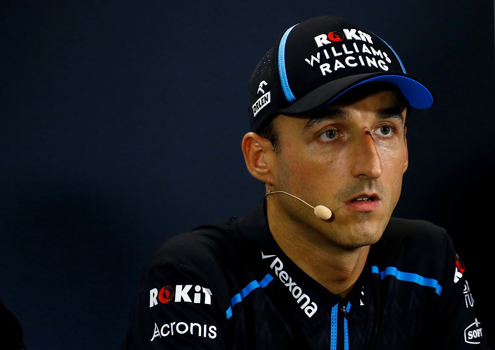 Williamsu00e2u20acu2122 Robert Kubica during a press conference ahead of the Singapore Grand Prix September 19, 2019. u00e2u20acu201d Reuters pic