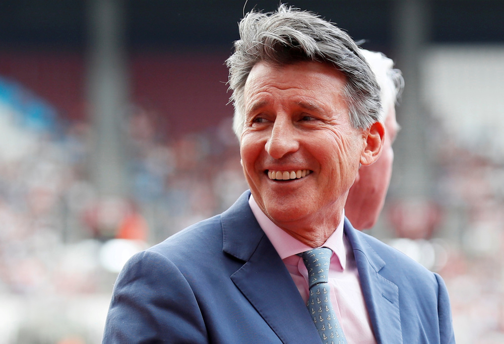 IAAF President Sebastian Coe attends Diamond Leagueu00e2u20acu2122s London Anniversary Games at London Stadium in London July 20, 2019. u00e2u20acu201d Reuters pic