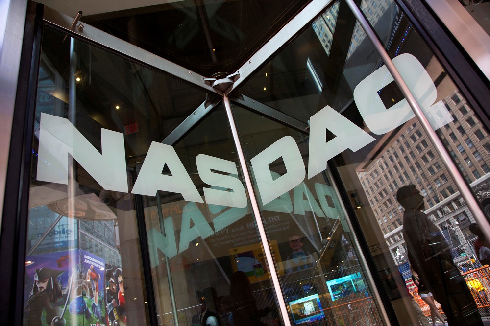 A security officer stands guard outside the Nasdaq MarketSite in New Yorku00e2u20acu2122s Times Square August 23, 2013. u00e2u20acu201d Reuters pic