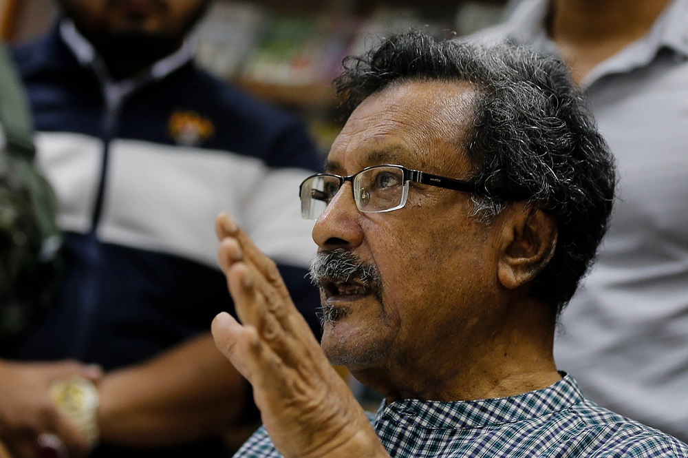 Consumer Association of Penang acting president Mohideen Abdul Kader speaks during a press conference in George Town September 5, 2019. u00e2u20acu201d  Picture by Sayuti Zainudin