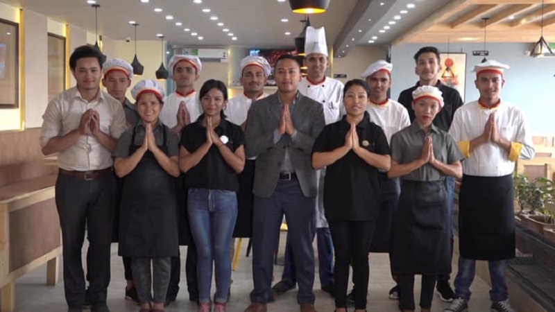 The Team of Maiti Cafe. u00e2u20acu201d Picture via Facebook/Maiti Cafe