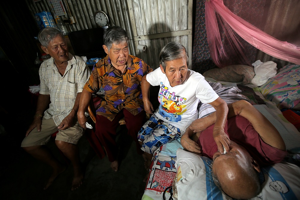 The Ng siblings will finally have peace of mind with Kok Ngow and Lai Yee taken in by an Ampang home for senior citizens. u00e2u20acu201d Picture by Farhan Najib
