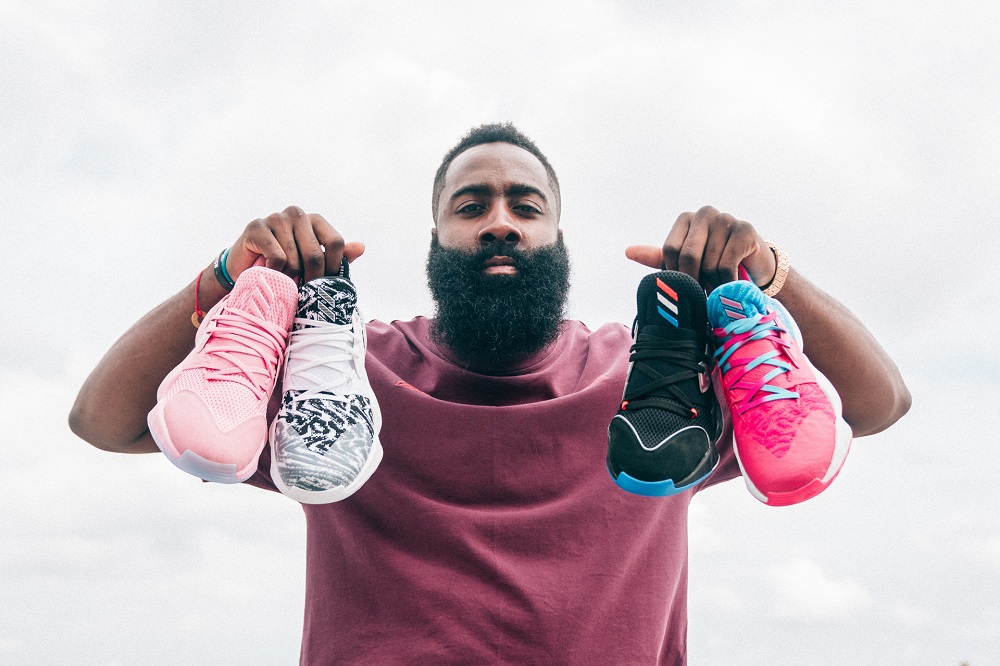 The Harden Vol. 4 by James Harden and adidas Basketball. u00e2u20acu201d Picture courtesy of Adidas