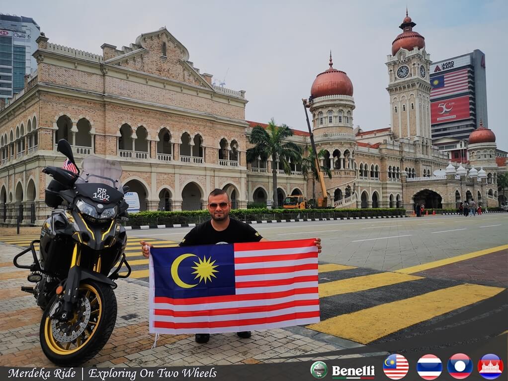 The historical Sultan Abdul Samad building in Kuala Lumpur was the flag-off point.