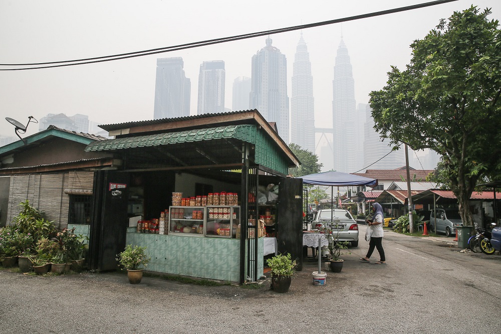 A general view of Kampung Baru in Kuala Lumpur September 21, 2019. u00e2u20acu201d Picture by Yusof Mat Isa