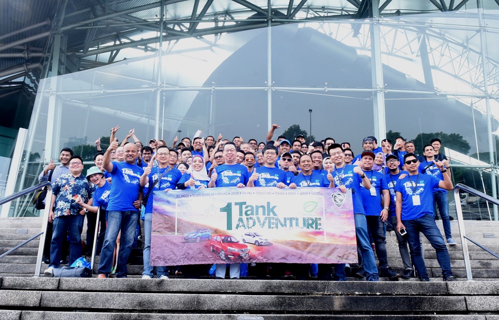 Participants of Proton 1 Tank Adventure opening preliminary round at Proton Centre of Excellence in Subang Jaya. — Picture courtesy of Proton Holdings Berhad