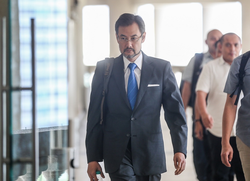 Former 1MDB chief executive officer Datuk Shahrol Azral Ibrahim Halmi arrives at the Kuala Lumpur Courts Complex September 26, 2019. u00e2u20acu2022 Picture by Firdaus Latif 