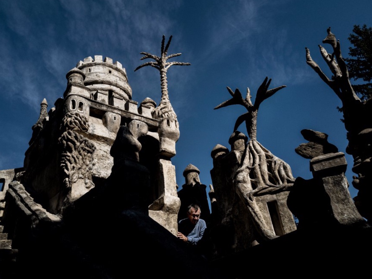 A man visits the Palais Ideal (the u00e2u20acu02dcIdeal Palaceu00e2u20acu2122) created by late French postman Ferdinand Cheval,  on September 11, 2019 in Hauterives, France. u00e2u20acu201d AFP pic