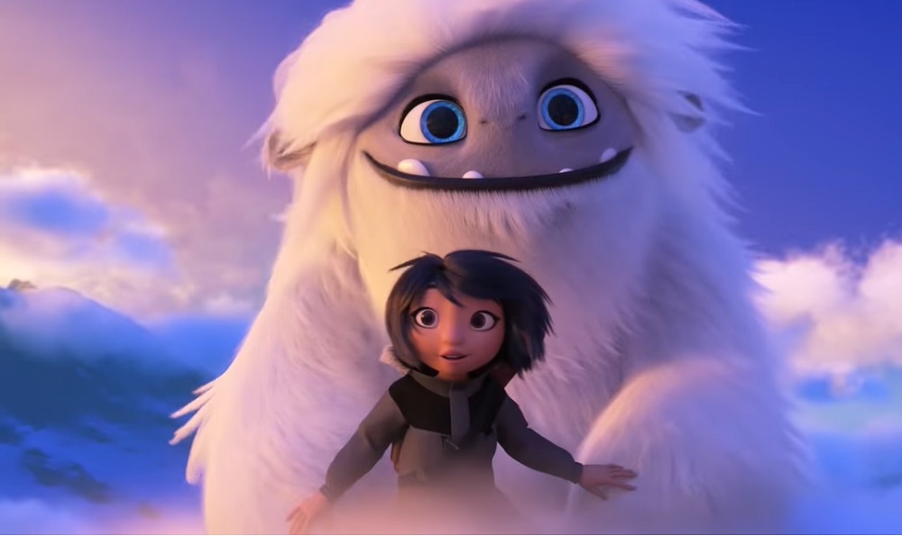 A screengrab from upcoming animated u00e2u20acu02dcAbominableu00e2u20acu2122 that features the voice cast of Chloe Bennet, Albert Tsai, Eddie Izzard, Sarah Paulson and Tenzing Norgay Trainor.