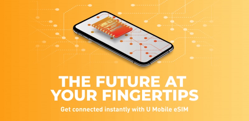 U Mobile's eSIM. u00e2u20acu201d Picture via SoyaCincau