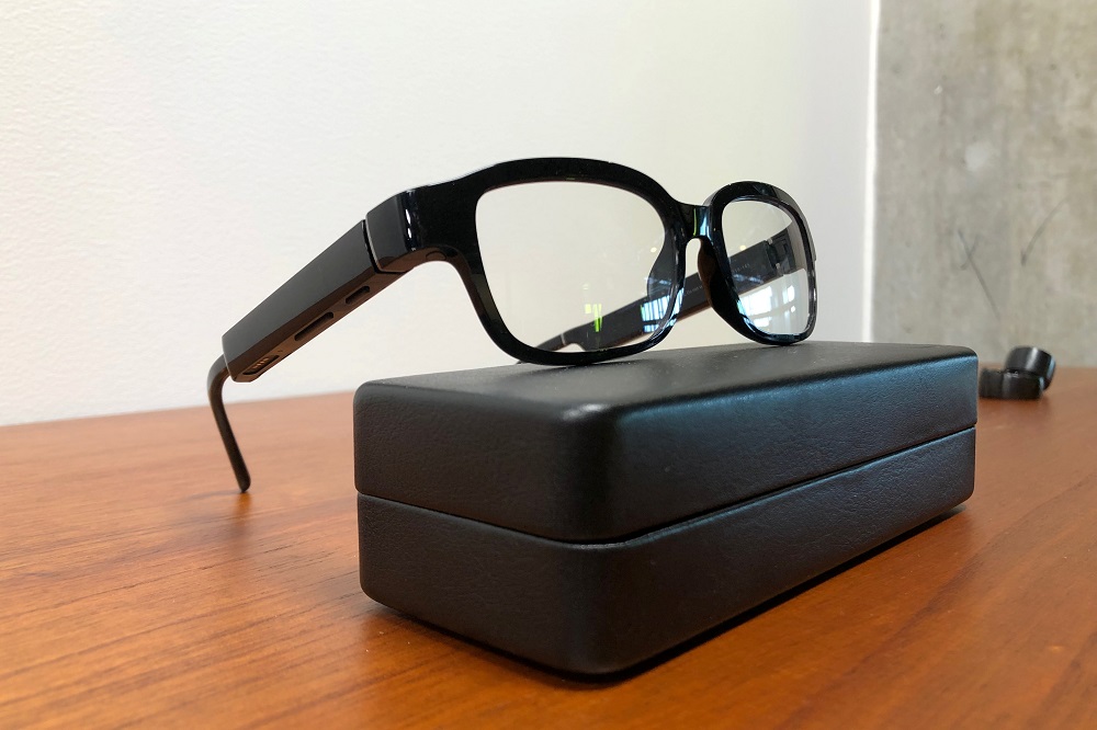 Amazonu00e2u20acu2122s new eyeglasses that come with its virtual assistant Alexa, the Echo Frames, rest on a display at the companyu00e2u20acu2122s headquarters in Seattle, Washington September 25, 2019. u00e2u20acu201d Reuters pic
