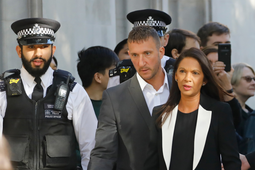 Anti-Brexit campaigner Gina Miller arrives at the Supreme Court in central London, on the second day of the hearing into the decision by the government to prorogue parliament September 18, 2019. u00e2u20acu201d AFP pic  
