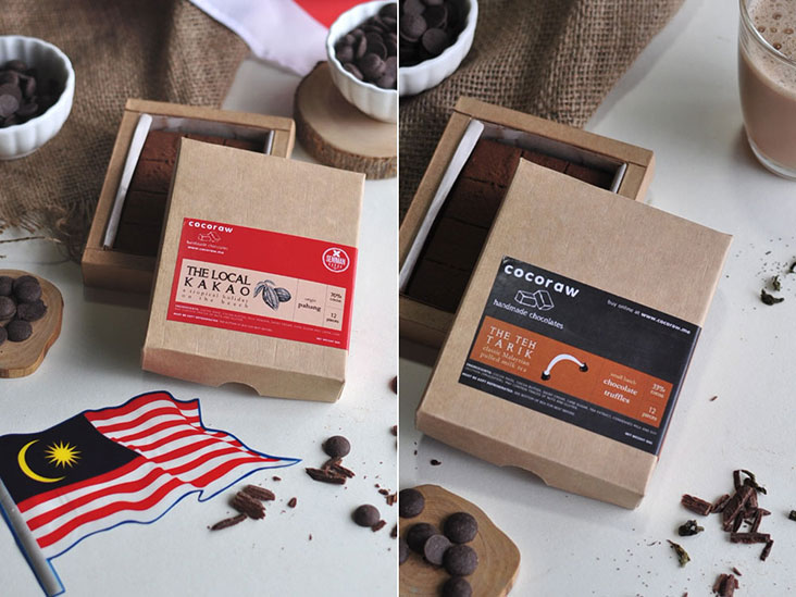 Customers enjoy Malaysian flavours such as The Local Kakao (left) and The Teh Tarik (right)