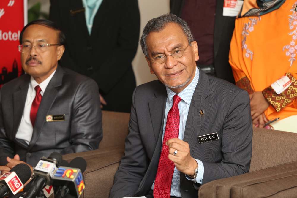 Health Minister Datuk Seri Dzulkefly Ahmad speaks to reporters here after launching the first World Patient Safety Day in Putrajaya September 17, 2019. u00e2u20acu2022 Picture by Choo Choy May
