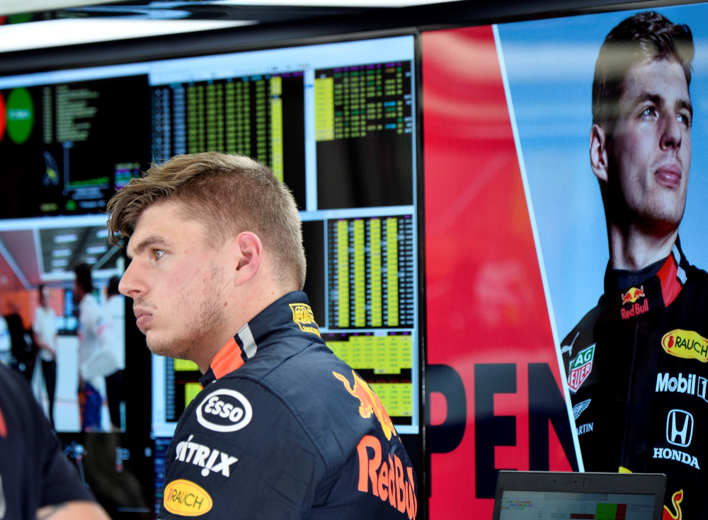 Red Bullu00e2u20acu2122s Max Verstappen during practice at the Belgian Grand Prix, Spa-Francorchamps, Stavelot, Belgium August 31, 2019. u00e2u20acu201d Reuters pic
