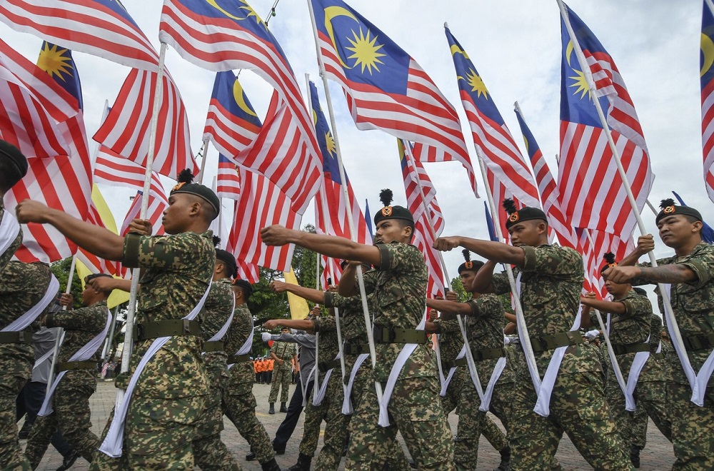 67 contingents involving 2,345 participants took part in the Malaysia Day celebration at Stadium Sultan Muhammad IV in Kota Baru September 16, 2019. u00e2u20acu201d Bernama pic