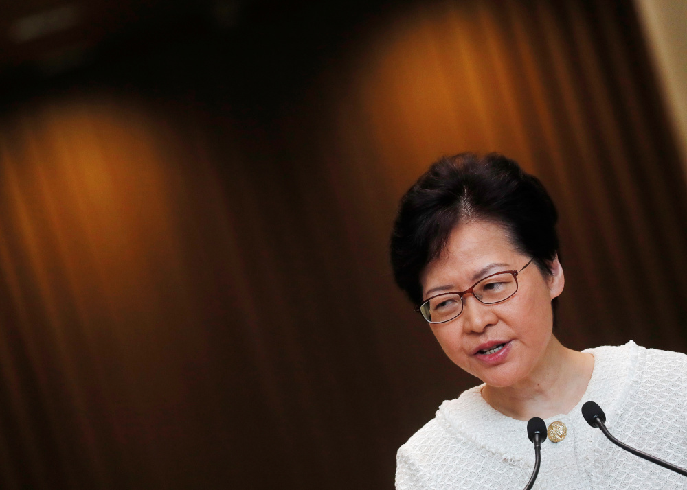 Hong Kongu00e2u20acu2122s Chief Executive Carrie Lam attends a news conference in Hong Kong, China September 10, 2019. u00e2u20acu201d Reuters pic 