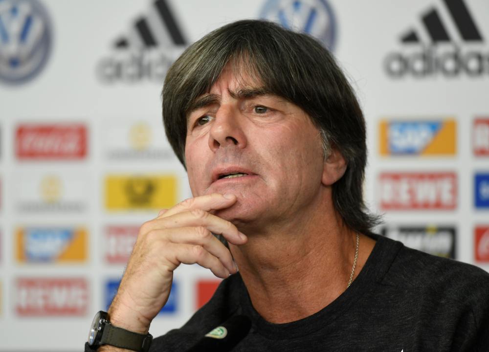 Germany coach Joachim Loew speaks during a press conference in Hamburg September 5, 2019. u00e2u20acu2022 Reuters pic