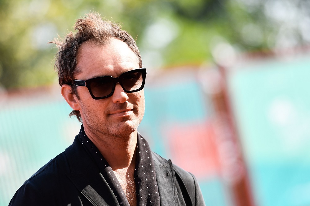 British actor Jude Law arrives for the screening of u00e2u20acu02dcThe New Popeu00e2u20acu2122 presented out of competition during the 76th Venice Film Festival at Venice Lido September 1, 2019. u00e2u20acu2022 AFP pic          