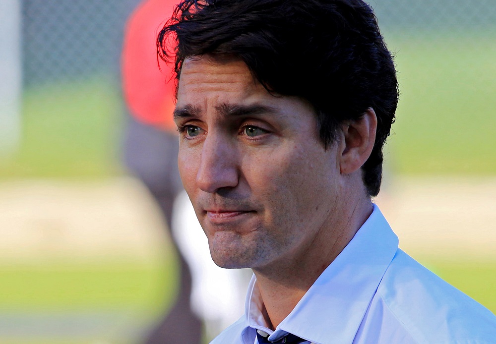 Canadau00e2u20acu2122s Prime Minister Justin Trudeau campaigns for the upcoming election in Fredericton, New Brunswick, September 18, 2019. u00e2u20acu201d Reuters pic  