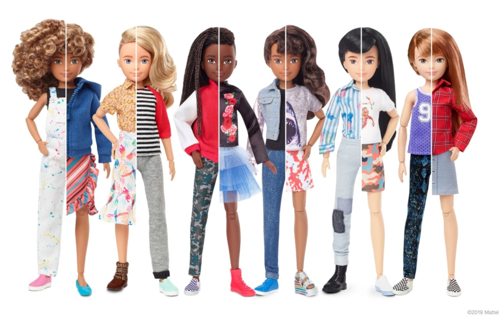 Mattel is exploring non-binary concepts with its new collection of u00e2u20acu02dcCreatable Worldu00e2u20acu2122 dolls. u00e2u20acu201d Picture from Mattel via AFP-Relaxnews