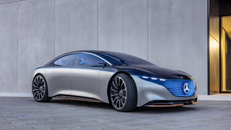 The Mercedes-Benz Vision EQS show car. u00e2u20acu201d Picture courtesy of Mercedes-Benz via AFP-Relaxnews
