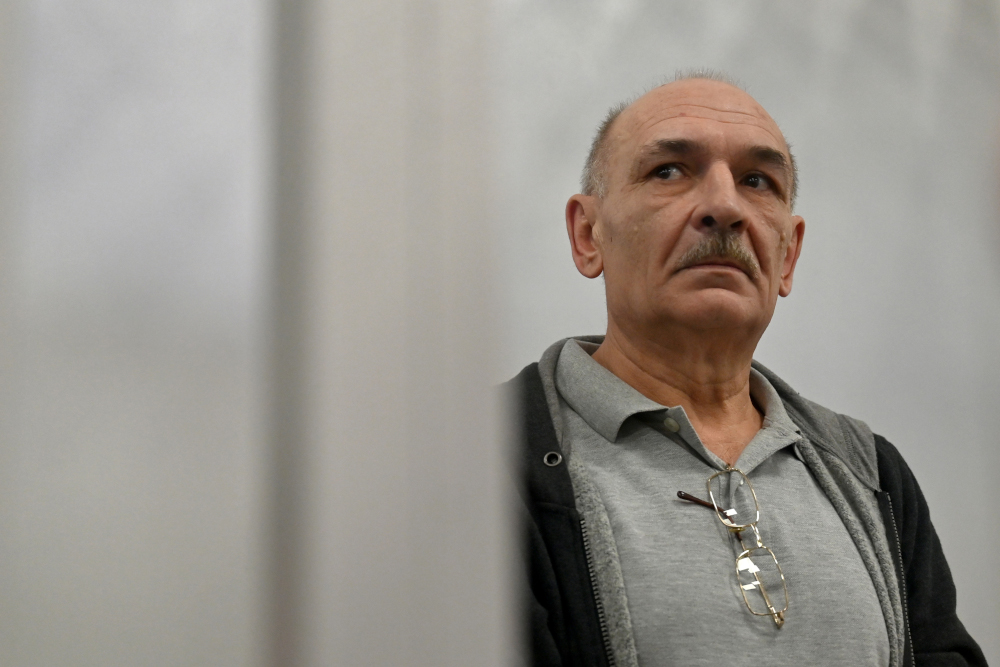 Vladimir Tsemakh, an Ukrainian man suspected of involvement in the downing of flight MH17, listens to the verdict of the court of appeal, during his hearing in Kiev September 5, 2019. u00e2u20acu201d AFP pic 