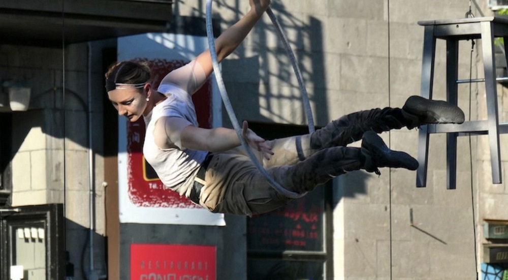 A screengrab from the Twitter page of Circus Talk showcasing the Montreal Cirque Festival.