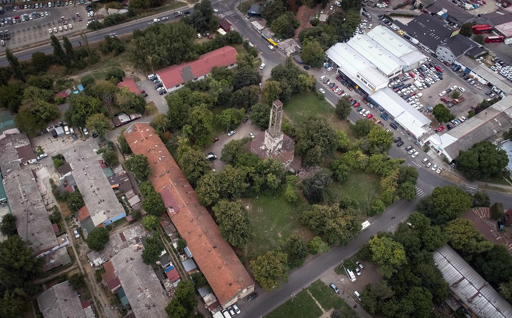 This aerial picture taken on September 3, 2019 shows the location of a former Nazi camp, known as u00e2u20acu02dcStaro Sajmisteu00e2u20acu2122 in Belgrade, used as a concentration camp during the Nazi occupation of Serbia of the World War II. u00e2u20acu201d AFP pic       