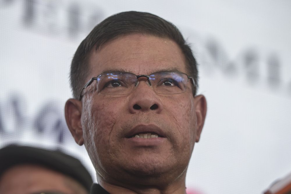 Minister of Domestic Trade and Consumer Affairs Datuk Seri Saifuddin Nasution Ismail speaks during the closing ceremony of the I-Keep Sales Carnival in Kuala Lumpur September 2, 2019. u00e2u20acu2022 Picture by Shafwan Zaidon