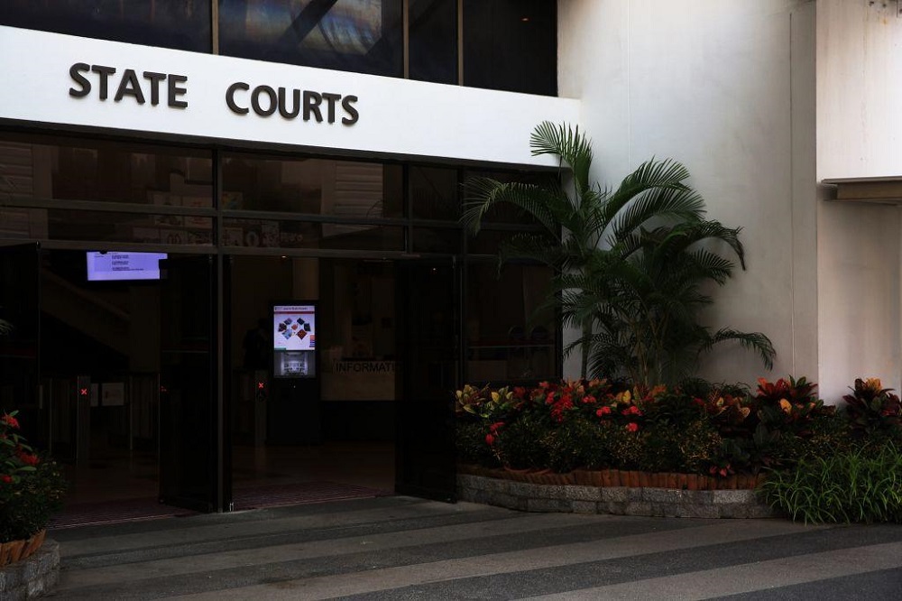 Liew Loke Yin almost knocked down a 12-year-old girl while driving into a car park in Jurong East. u00e2u20acu201d TODAY pic 