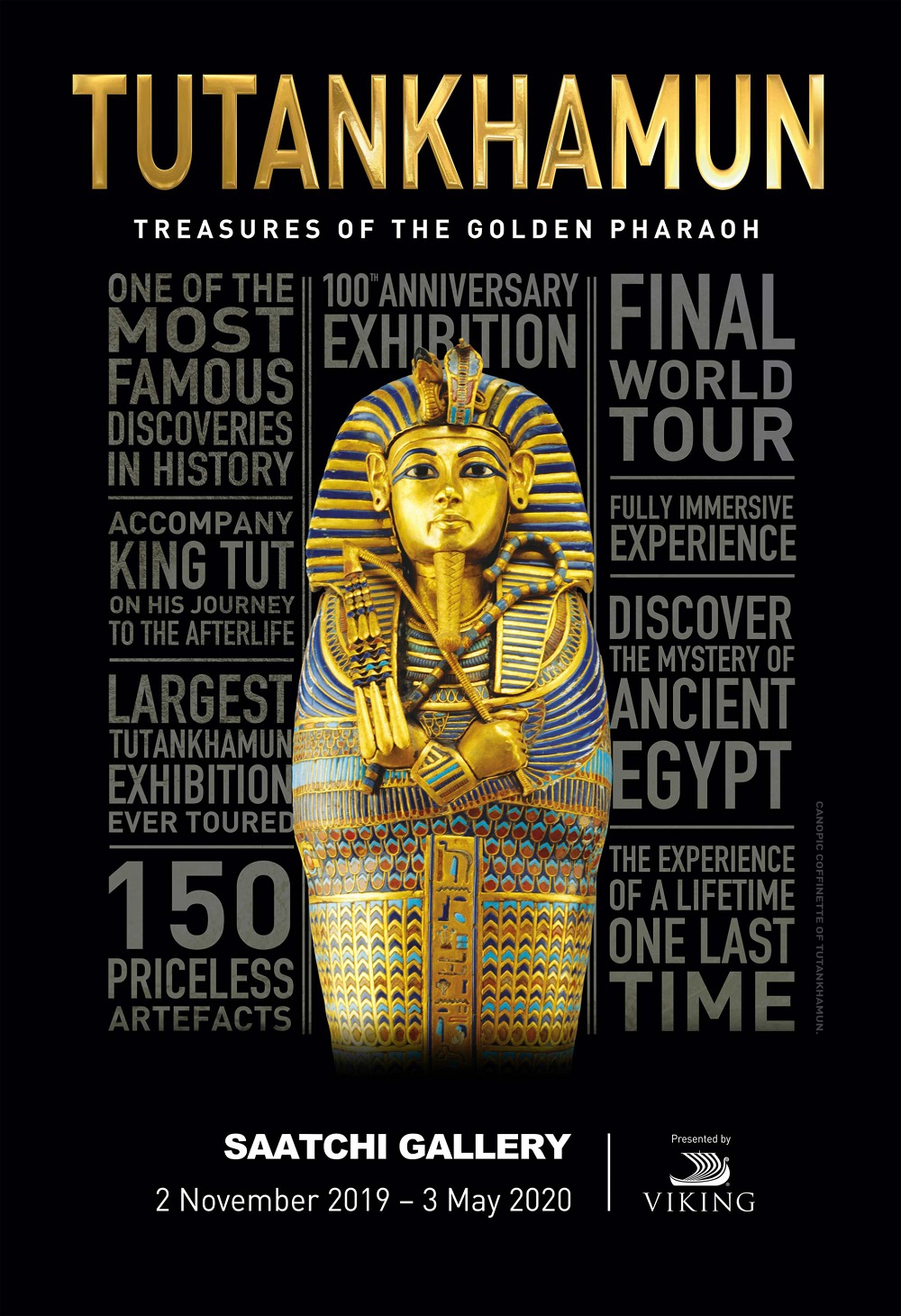 After Paris, the show travels to the Saatchi Gallery in London in November, and then continues touring other cities until 2024. u00e2u20acu201d Picture courtesy of Saatchi Gallery