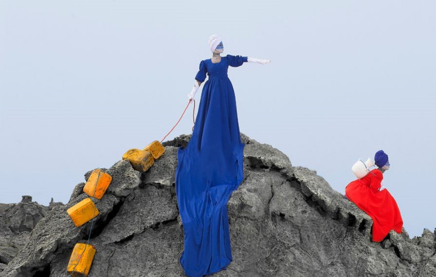 Knowing the way to tomorrow from Water Life collection by Aida Muluneh commissioned by WaterAid and supported by H&M Foundation. u00e2u20acu201d Aida Muluneh/WaterAid/Reuters pic     