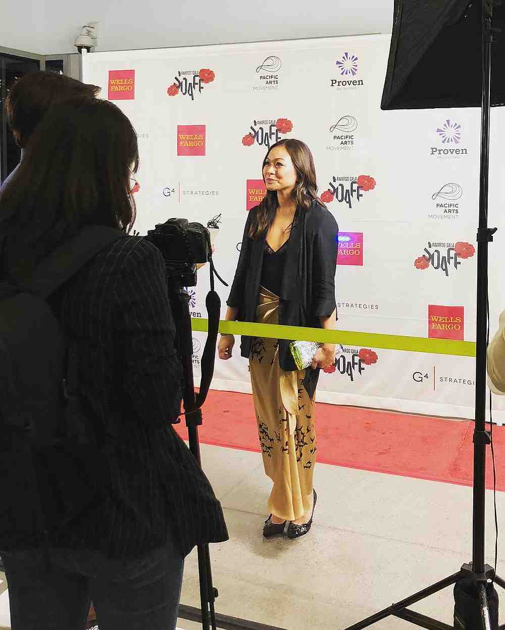 Adele Lim at the 2018 San Diego Asian Film Festival. u00e2u20acu201c Courtesy of Instagram/Adele Lim