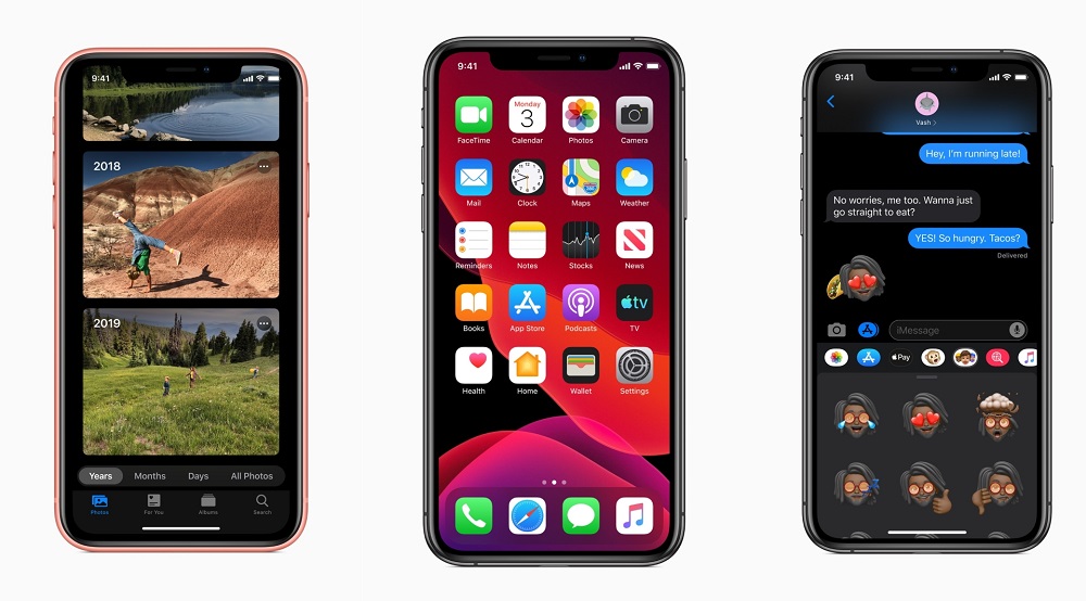iOS 13 releases Thursday, September 19, 2019. u00e2u20acu201d Picture courtesy of Apple