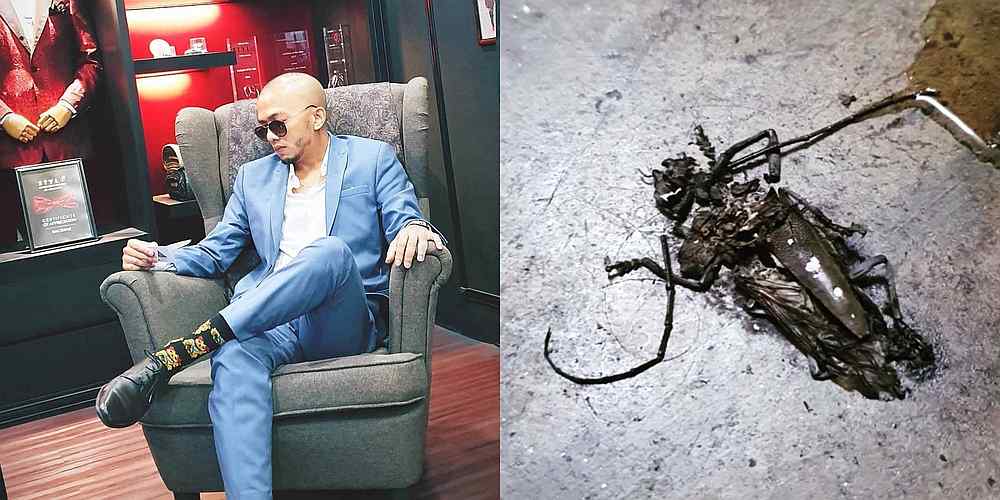 The musician, whose real name is Ariz Ramli, shared clips of the eerie discovery with his 680,000 followers on Instagram. u00e2u20acu201d  Courtesy of Instagram/capriceofficial