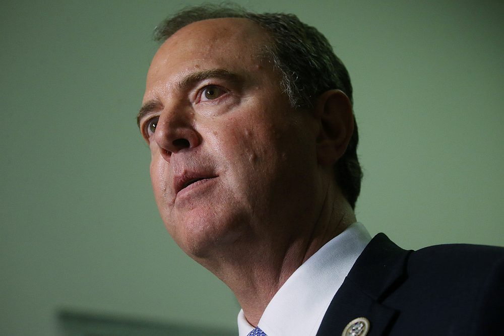 US House Intelligence Committee Chair Adam Schiff talks to reporters on Capitol Hill in Washington September 26, 2019. u00e2u20acu201d Reuters pic