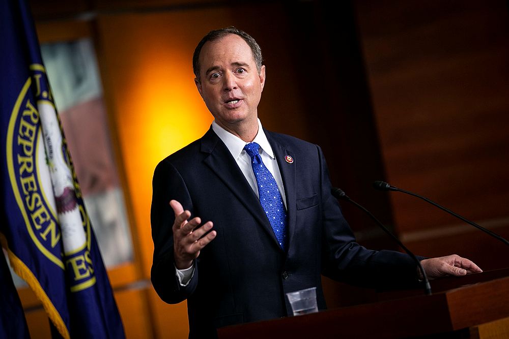US House Intelligence Committee Chairman Adam Schiff speaks during a news conference about impeachment proceedings at the US Capitol in Washington September 25, 2019. u00e2u20acu201d Reuters pic