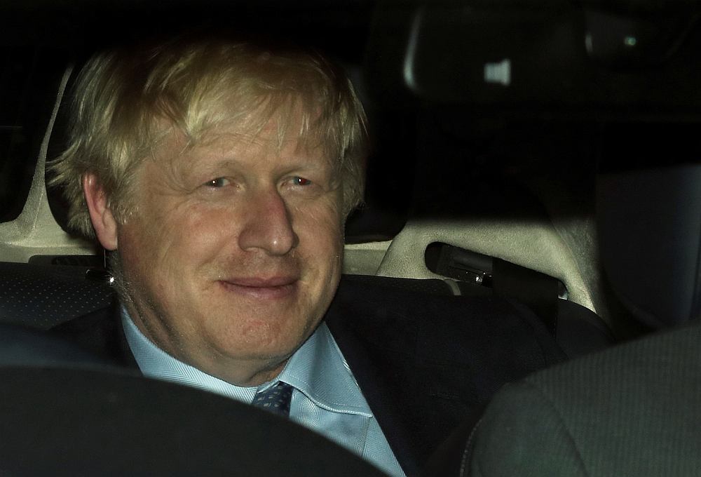 Britain's Prime Minister Boris Johnson leaves the Houses of Parliament in London September 4, 2019. u00e2u20acu201d Reuters pic