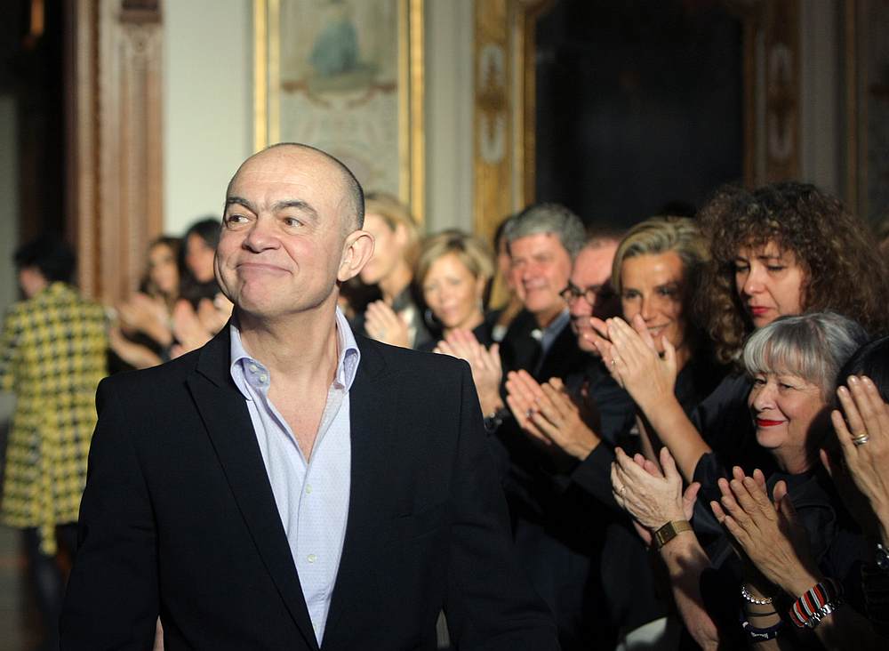 Lacroix no longer owns the trademark to his own name since his couture house closed in 2009. u00e2u20acu201d AFP pic